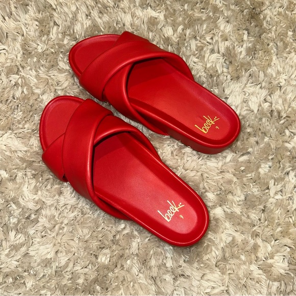 NWOT Beek anthropologie Rhea Slide Sandal Platform Size 9 - Picture 4 of 5